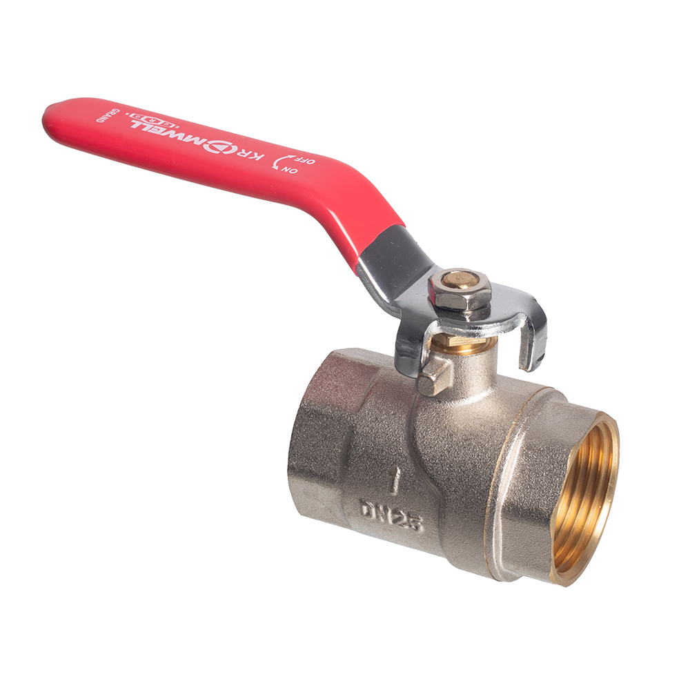 Кран шаровой (ручка-рычаг) 1" внутренняя - внутренняя резьба